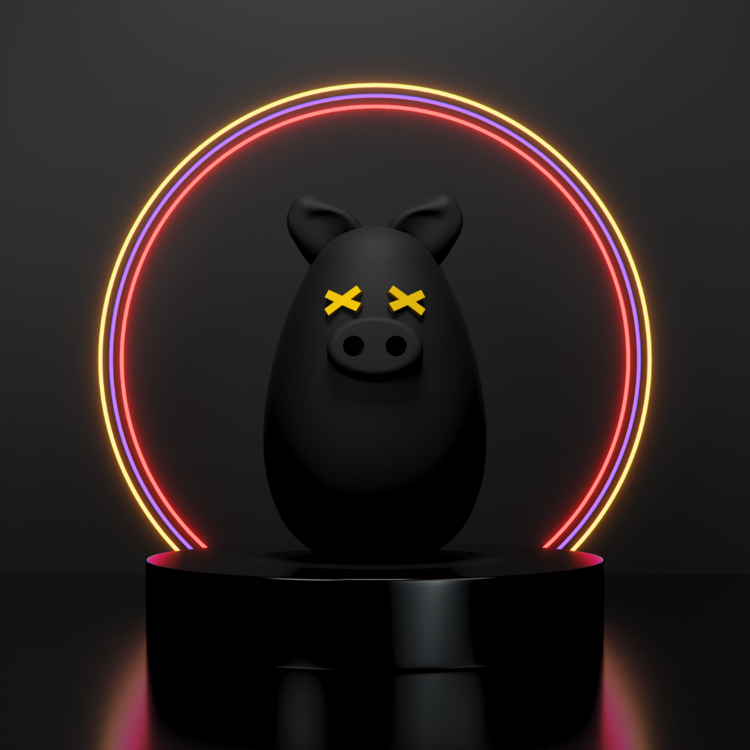 Kurobuta the Peeg 3D Tama
