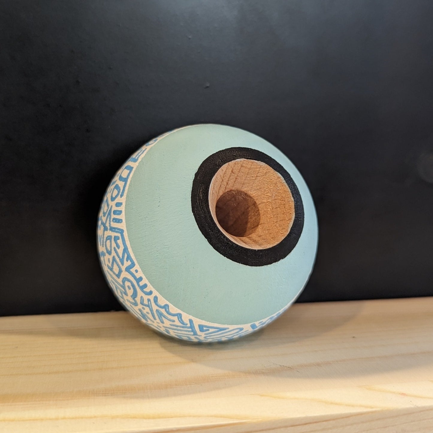 keilan community collab: light blue tama | beech wood | 86g