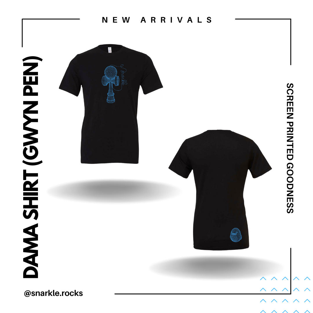 Snarkle Dama Shirt -- Gwen Pyn (Blue)