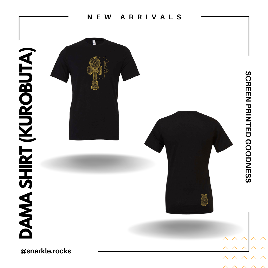 Snarkle Dama Shirt -- Kurobuta (Yellow)