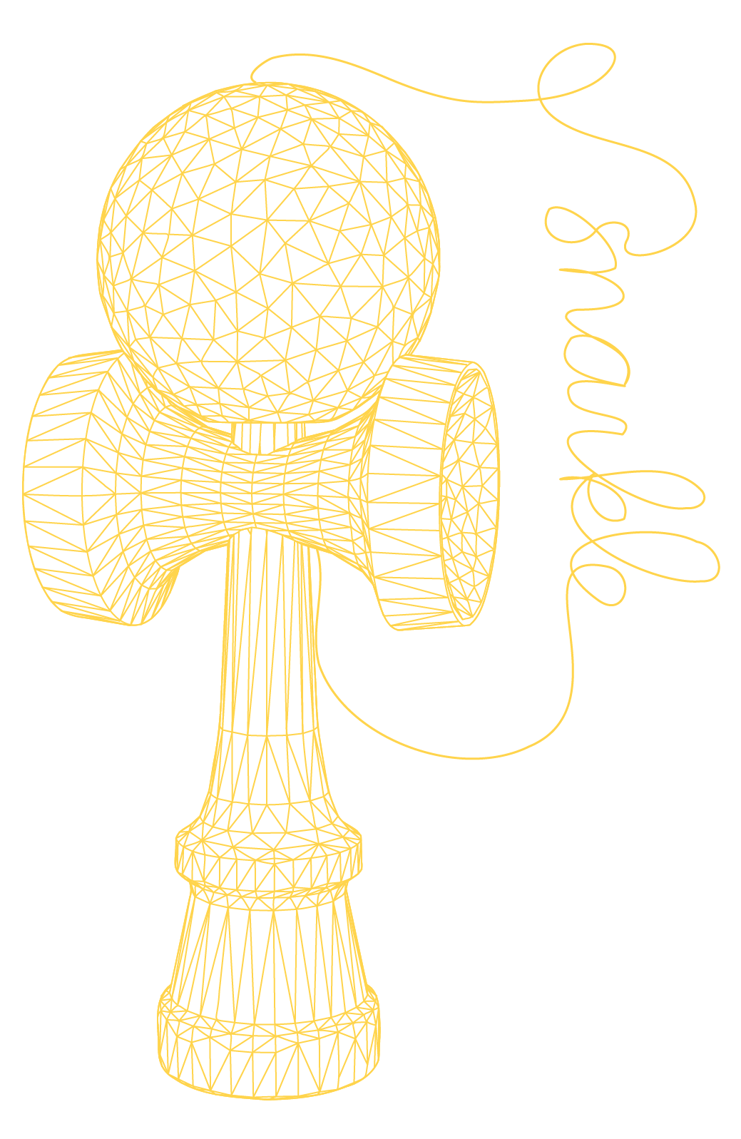 Snarkle Dama Shirt -- Kurobuta (Yellow)