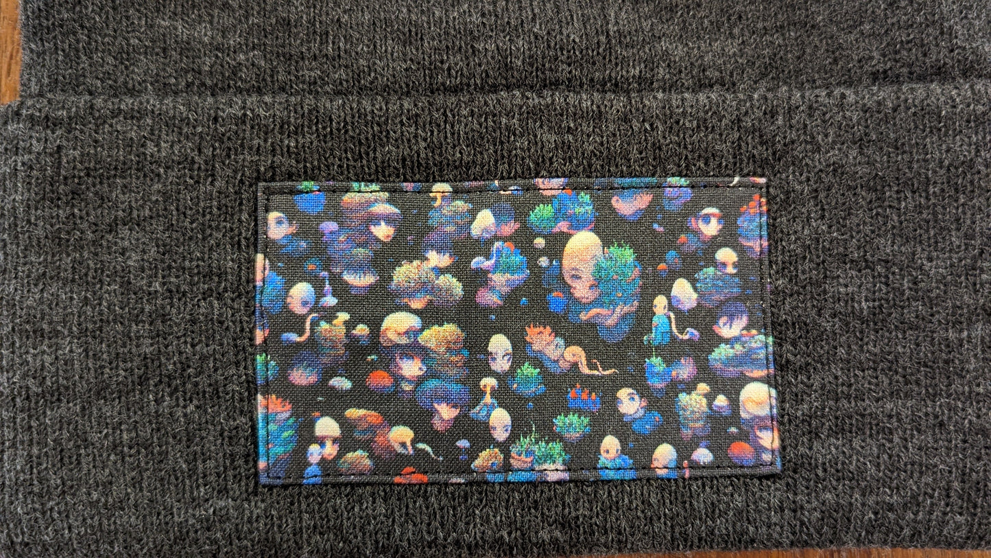space dream patch beanie