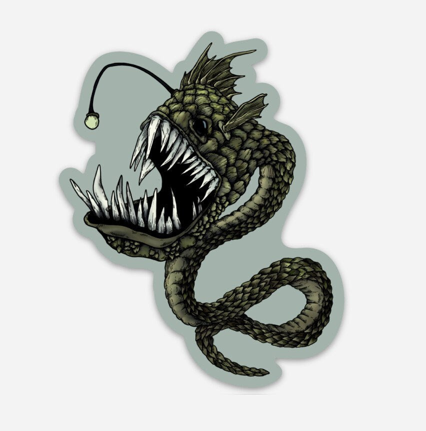 Gnarly Fish Sticker