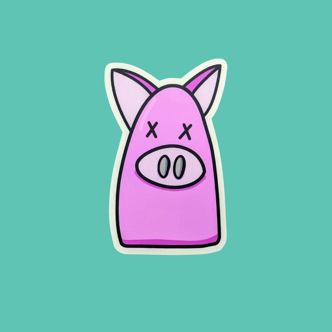 Kalua the Peeg (Pig) Sticker