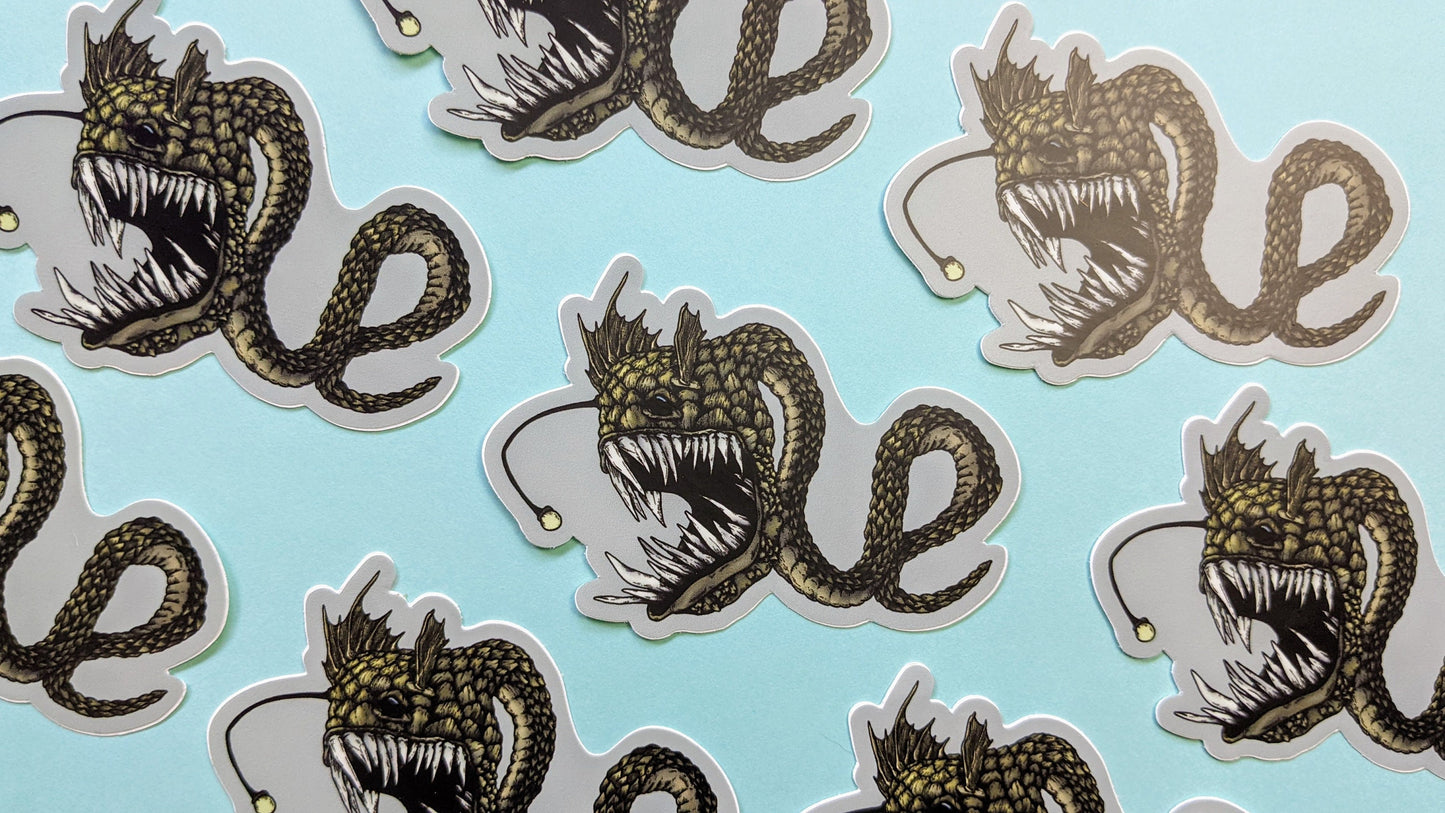 Gnarly Fish Sticker