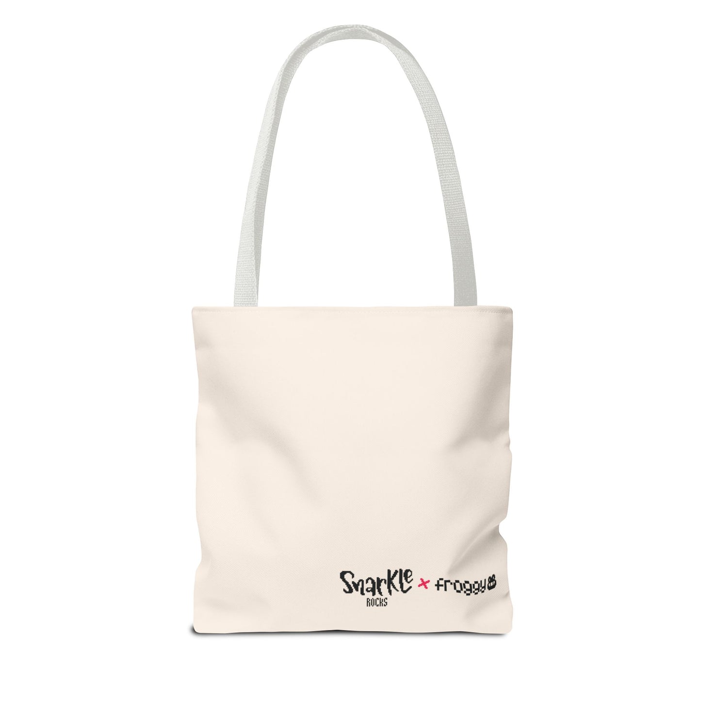 snarkle.rocks x froggy - binkle the frog tote