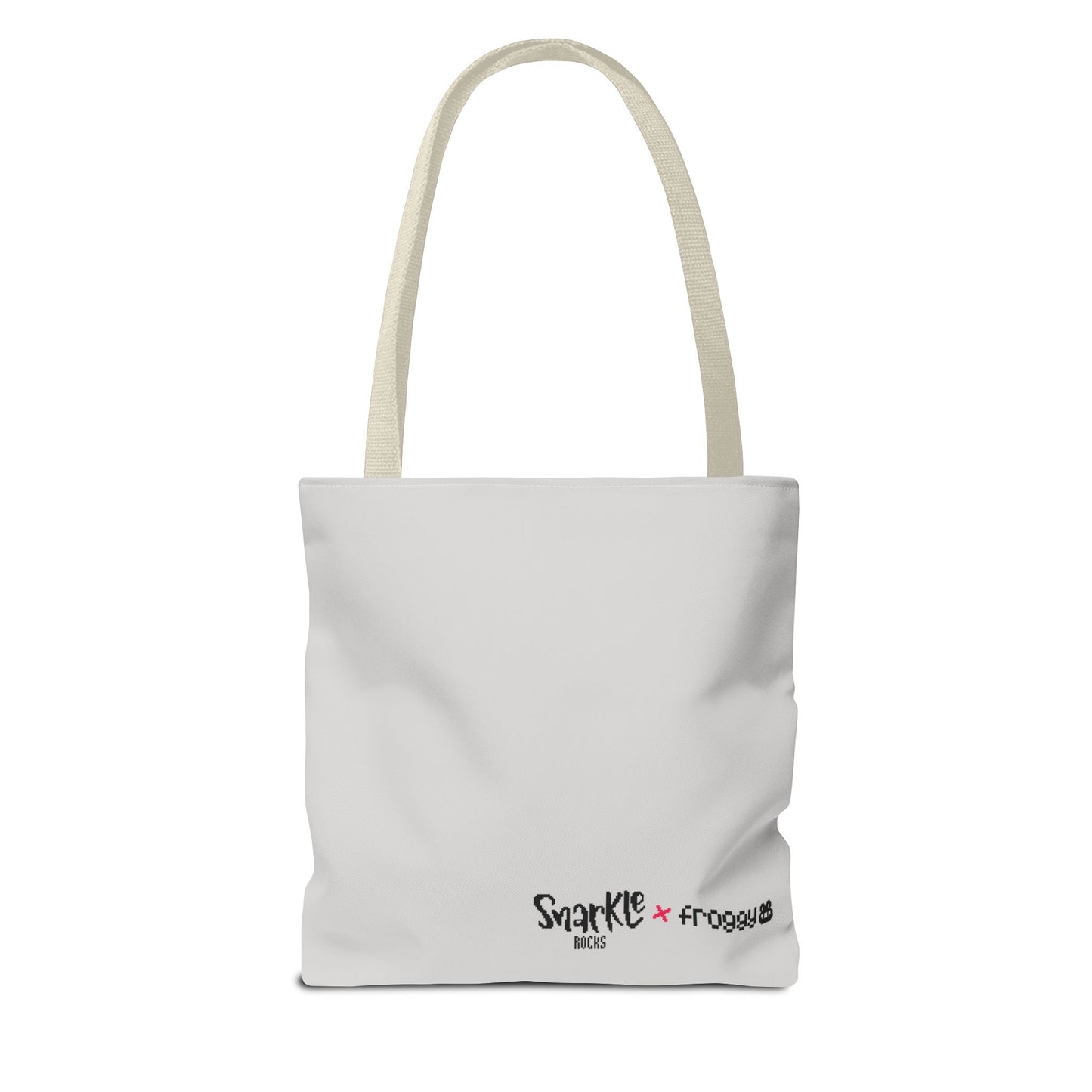 snarkle.rocks x froggy - gwyn penn tote bag
