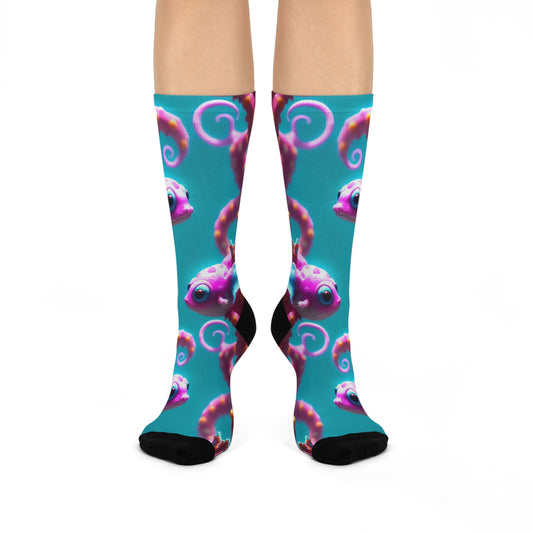 Tentacled Sea Dragon Cushioned Crew Socks