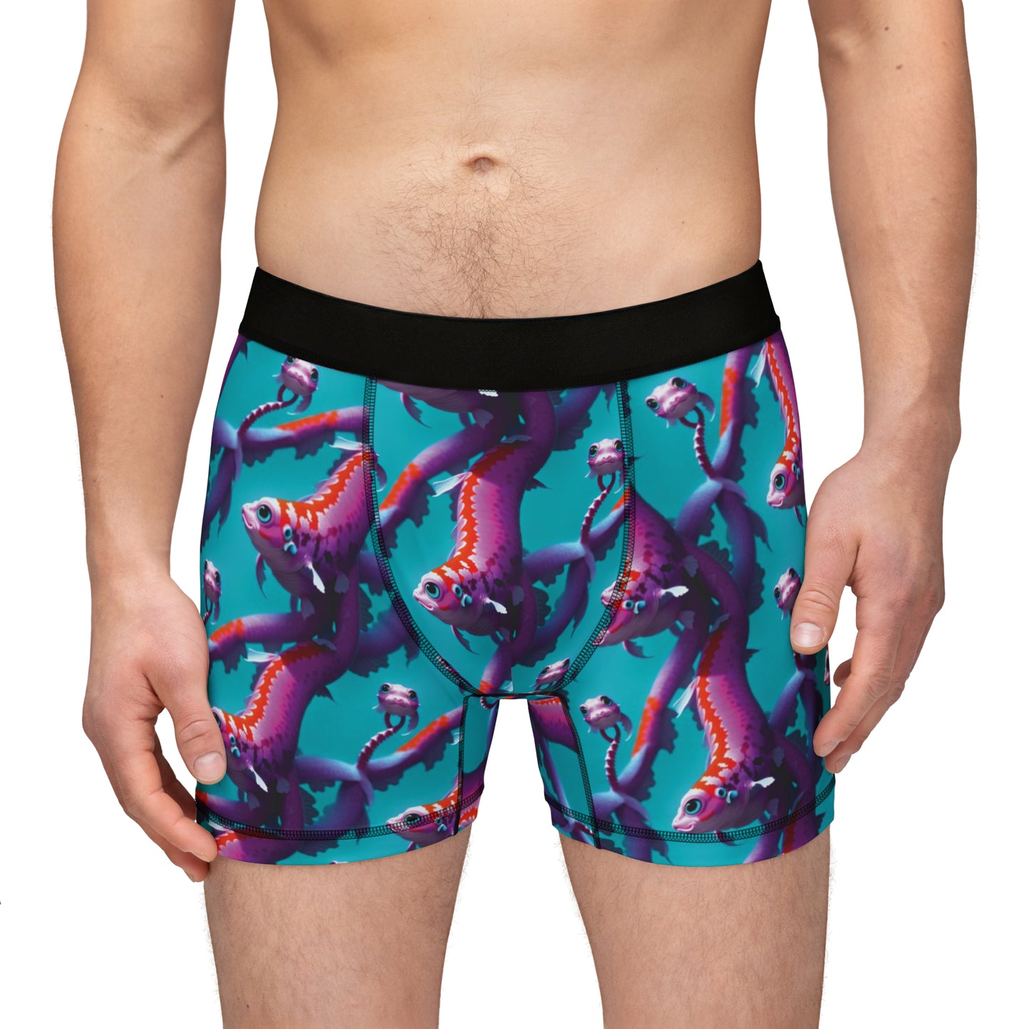 Fish Serpent Boxer Briefs