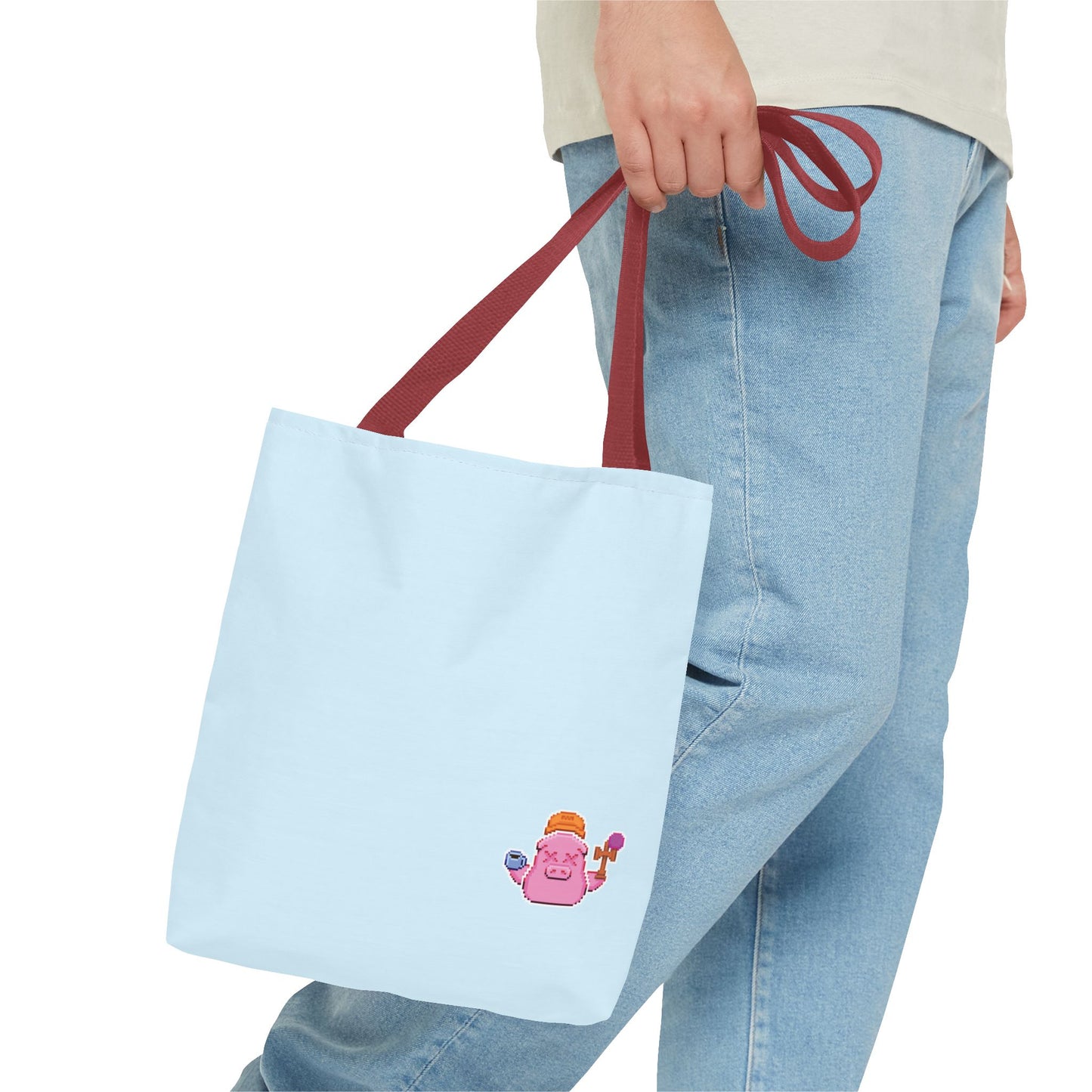 snarkle x froggy kalua tote bag