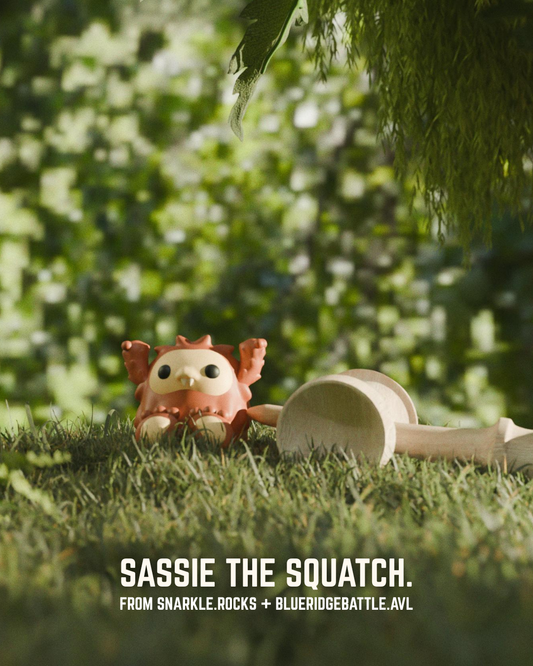 Sassie the Squatch Tamas (Blue Ridge Battle + Snarkle Collab) - Limited Release
