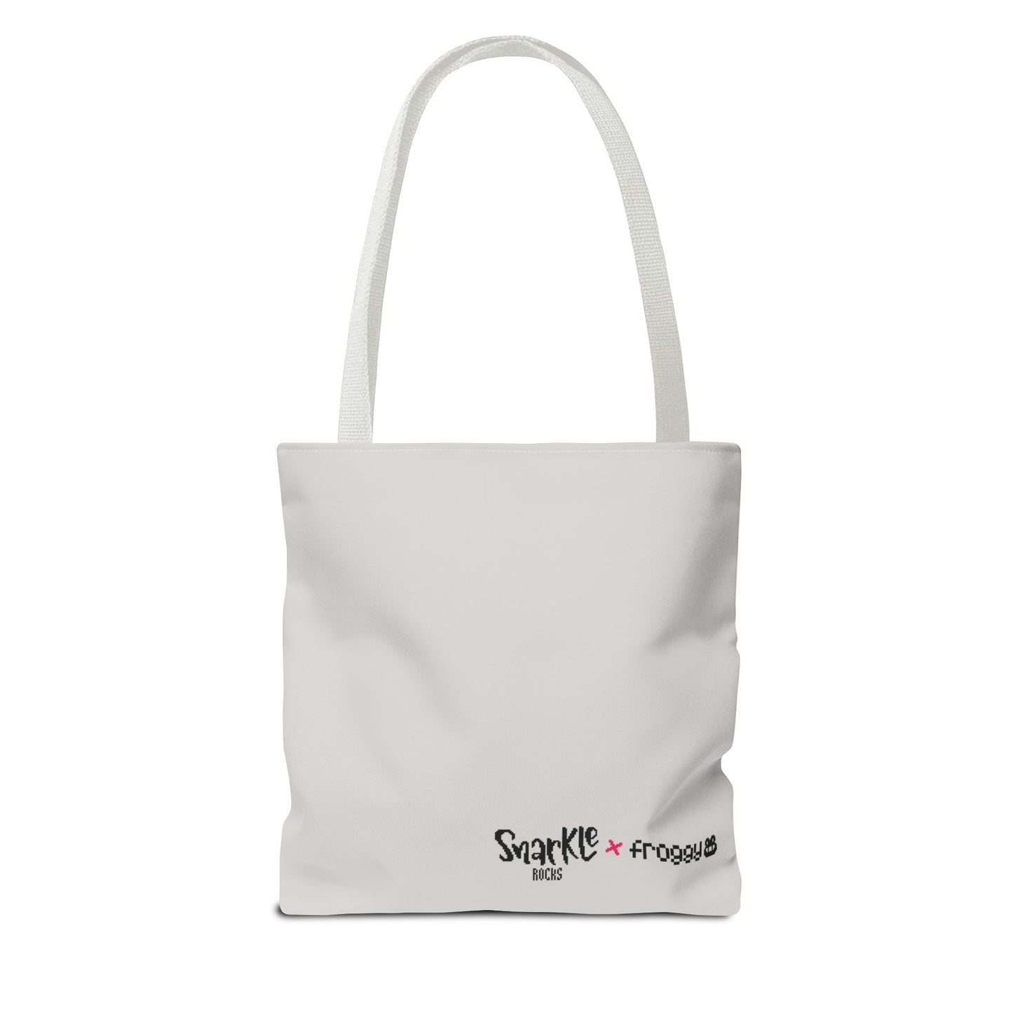 snarkle.rocks x froggy - gwyn penn tote bag