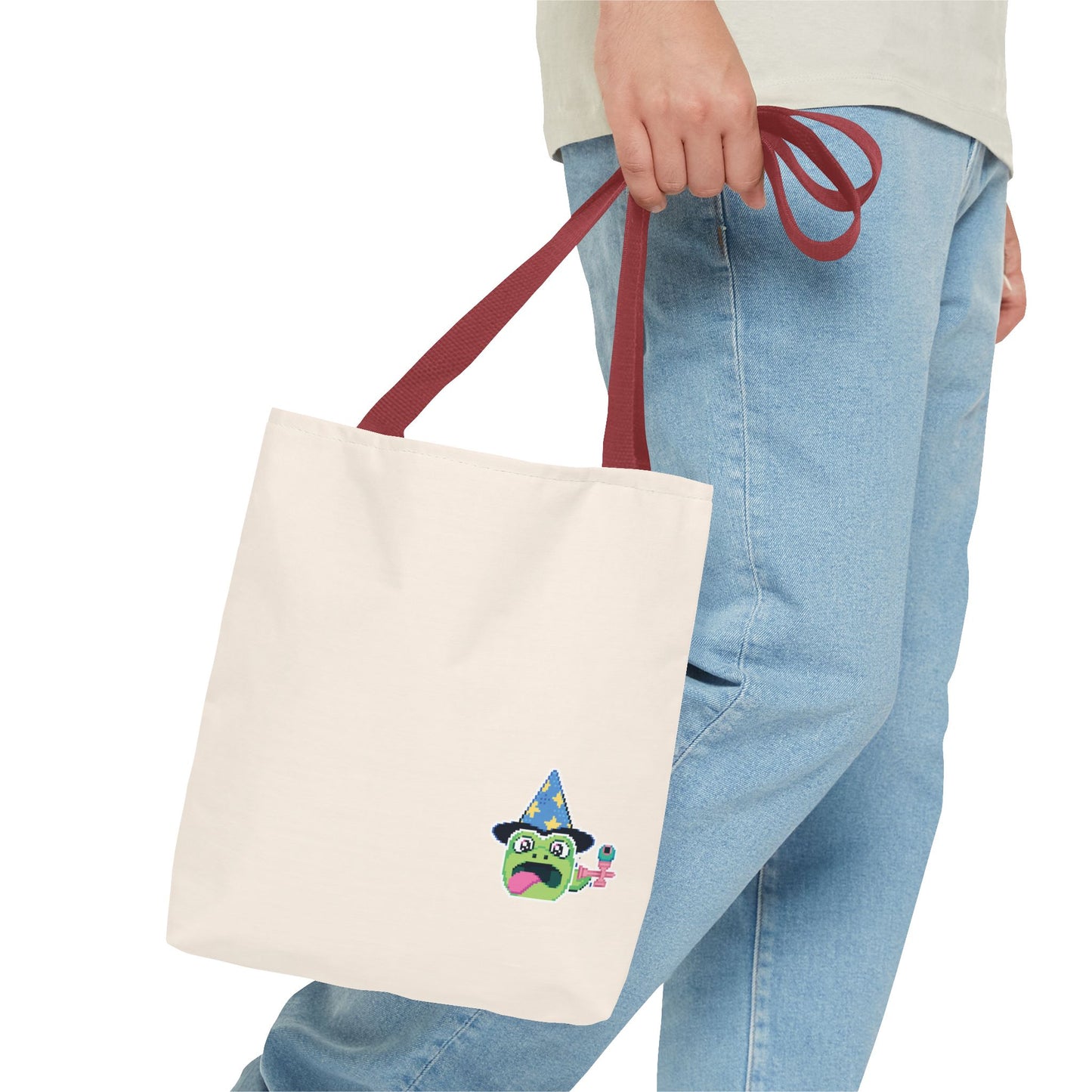 snarkle.rocks x froggy - binkle the frog tote