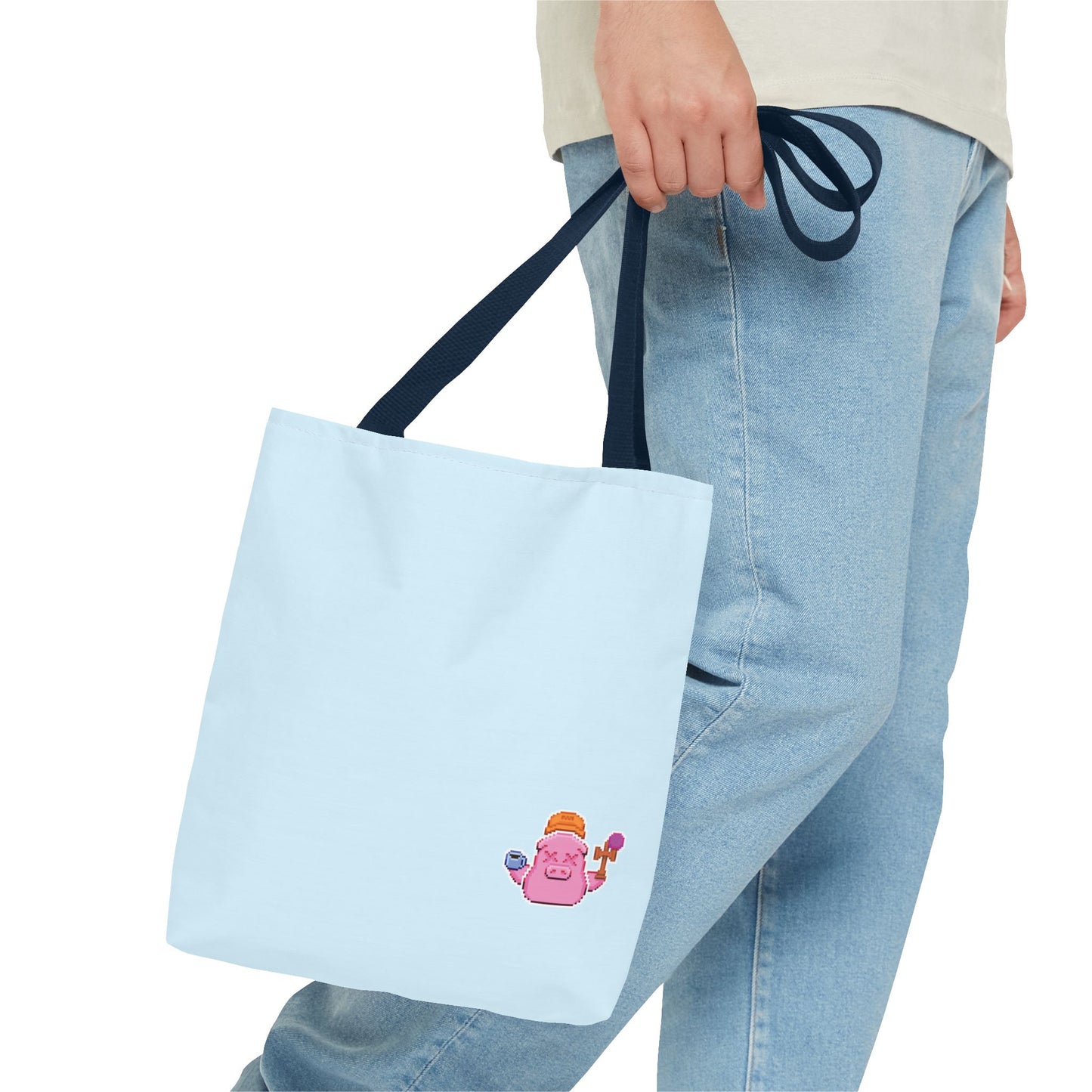 snarkle x froggy kalua tote bag