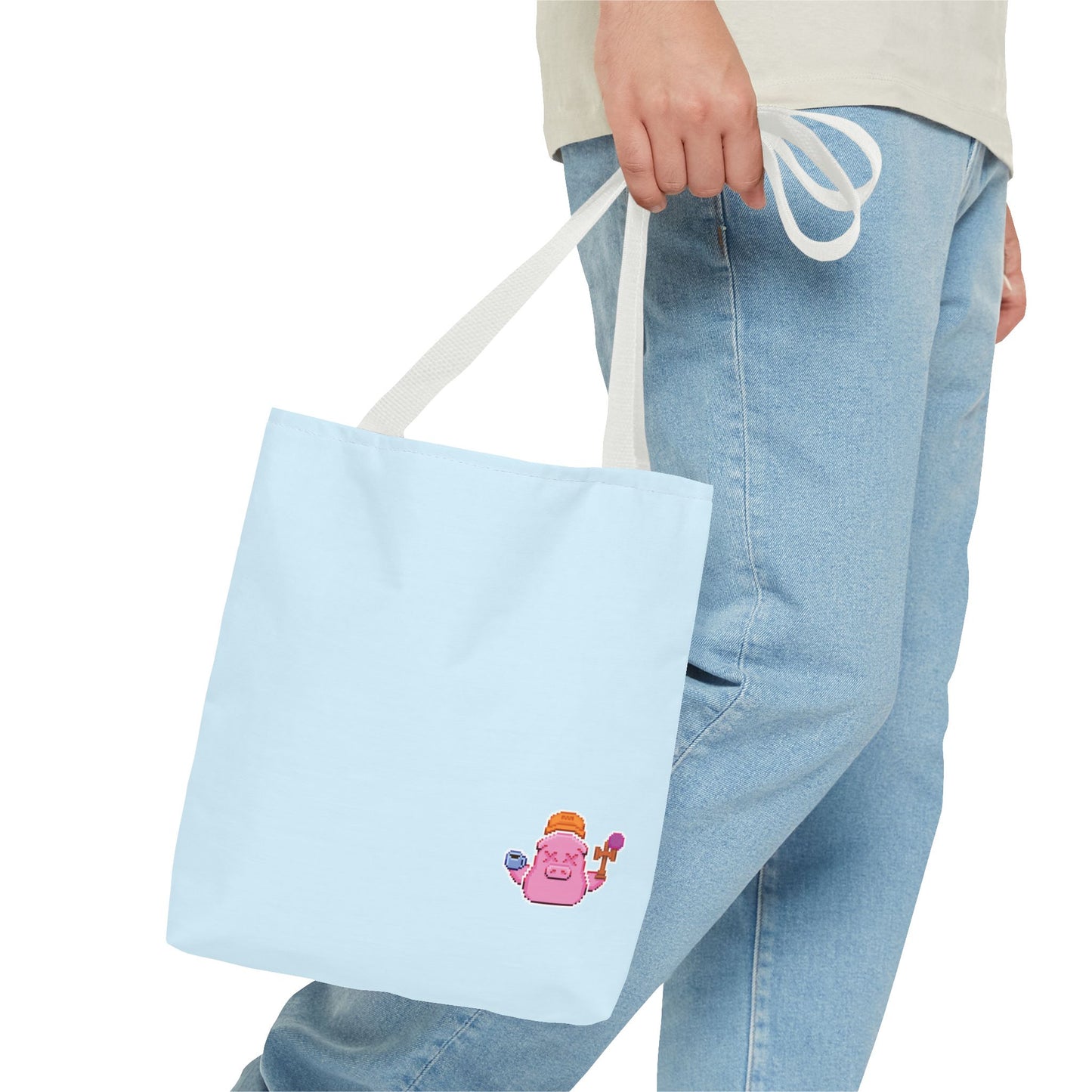 snarkle x froggy kalua tote bag