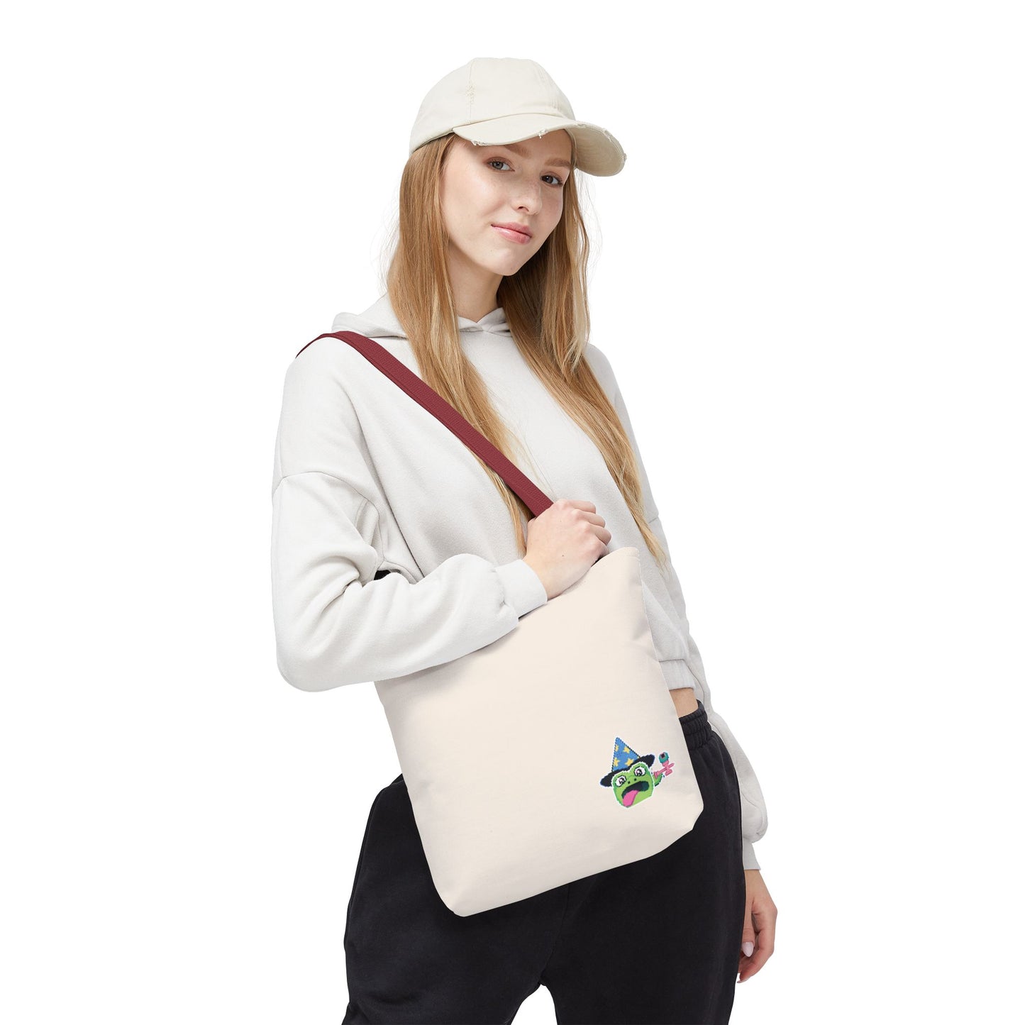 snarkle.rocks x froggy - binkle the frog tote