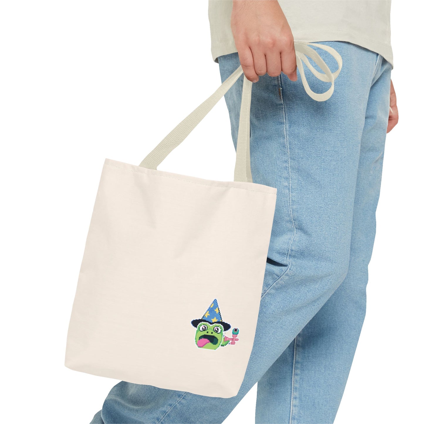 snarkle.rocks x froggy - binkle the frog tote