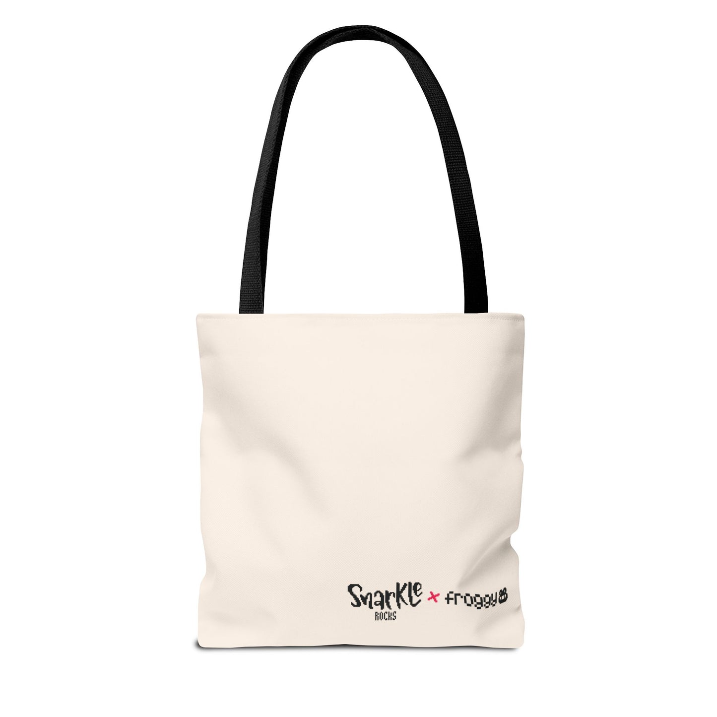 snarkle.rocks x froggy - binkle the frog tote