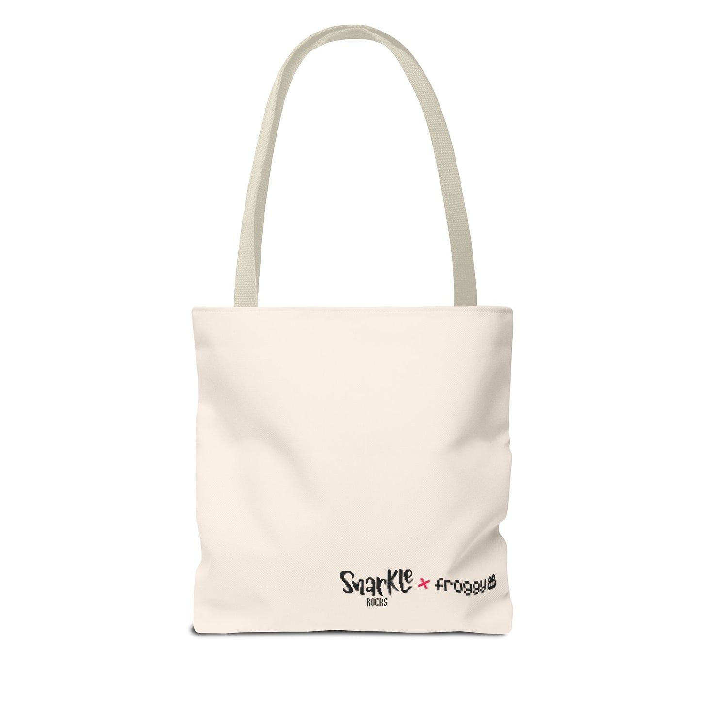 snarkle.rocks x froggy - binkle the frog tote