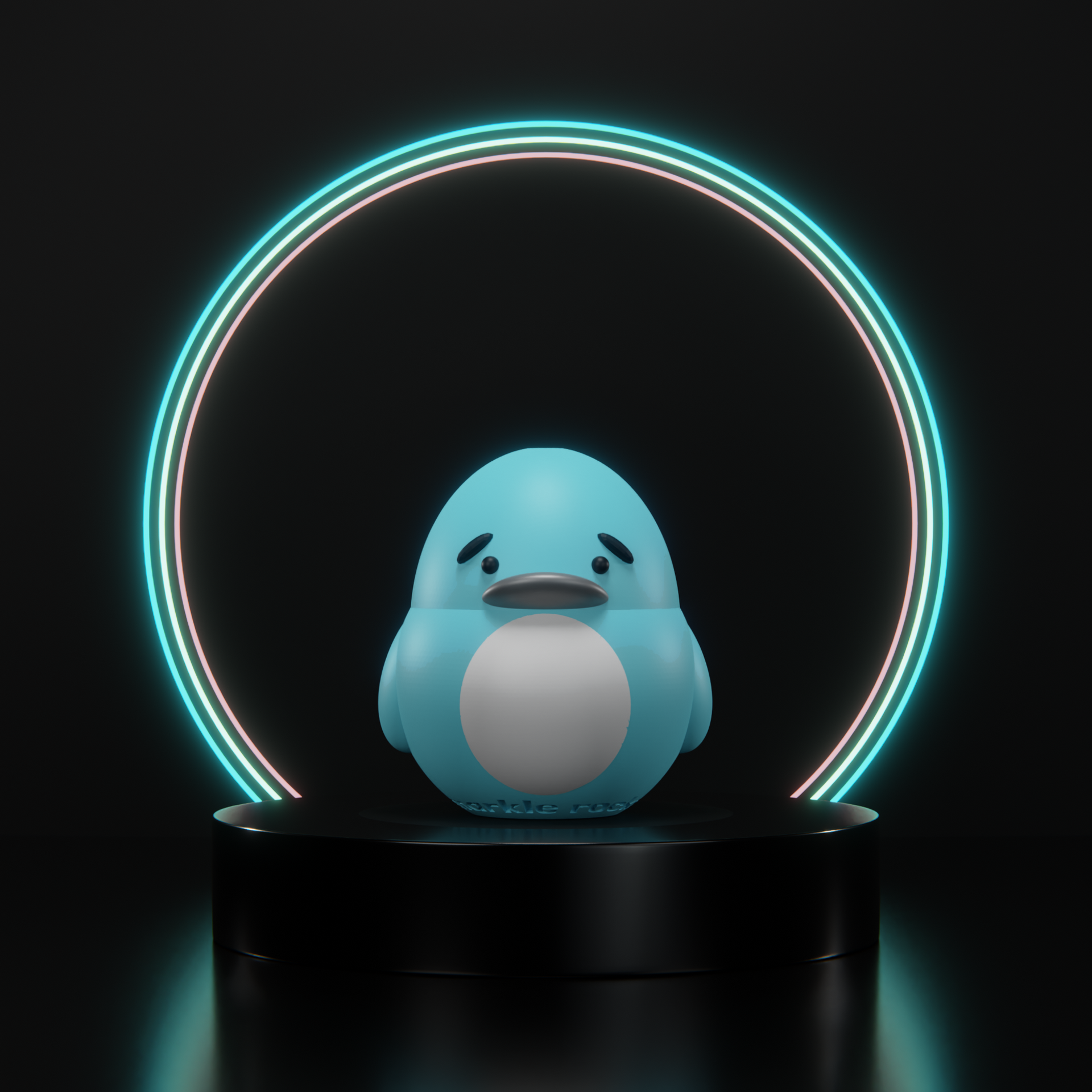 Snarkle 3D Tamas: Gwyn Pen the Penguin – snarkle.rocks