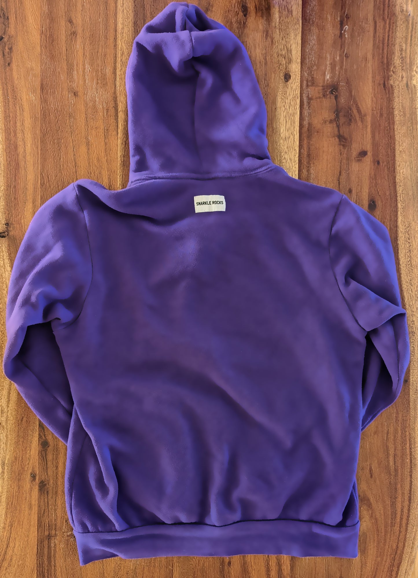 Drippy Caps Purple Zip-up Hoodie